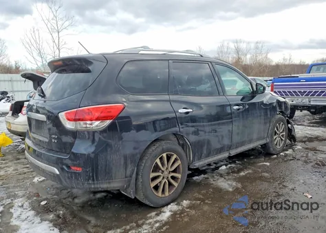 2015 Nissan Pathfinder S from USA, damaged, VIN 5N1AR2MM6FC674630